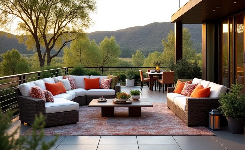 Stylish outdoor patio furniture for Boulder homes